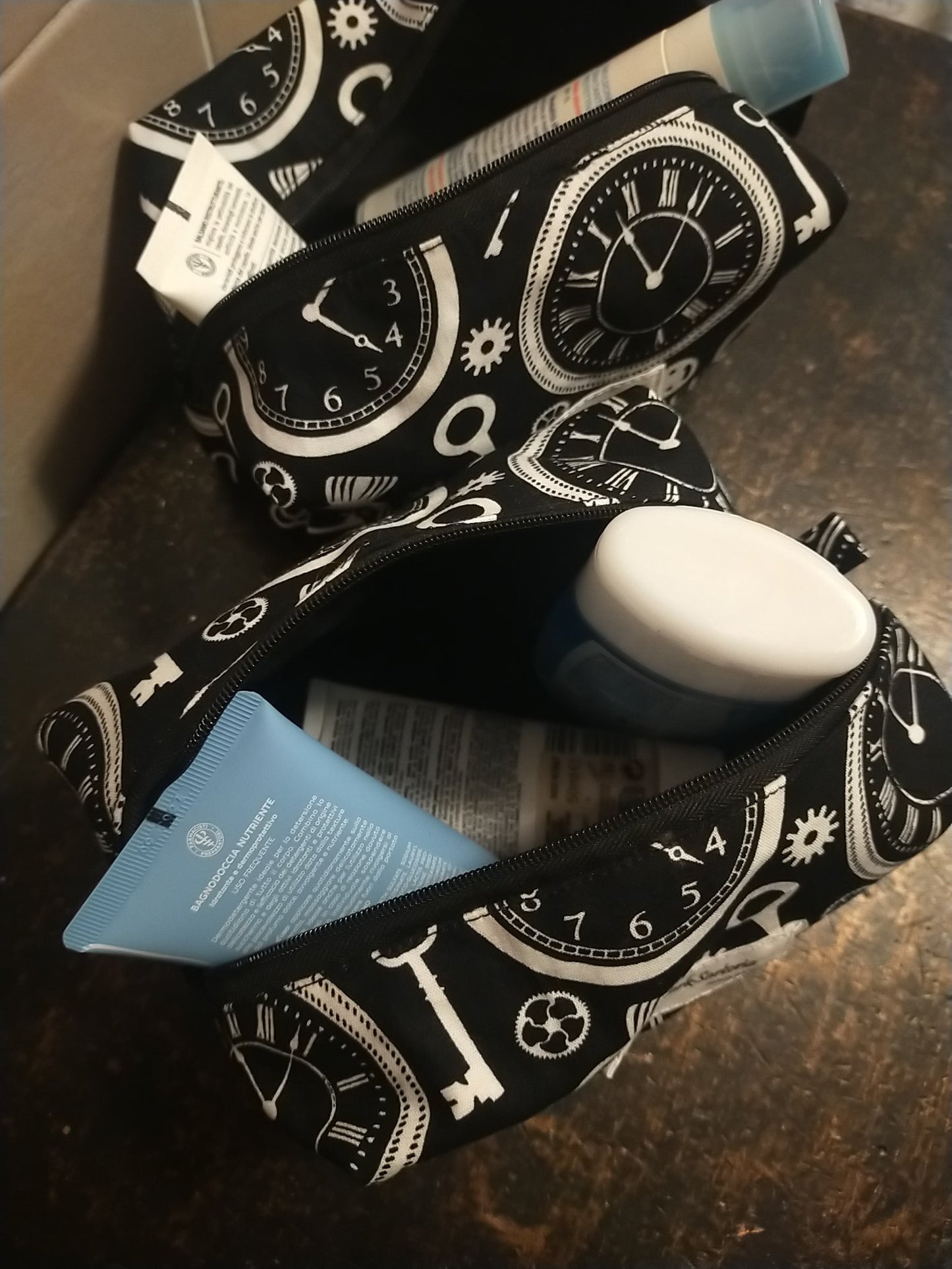 Pochette fantasia orologi - MartyDarkSartoria