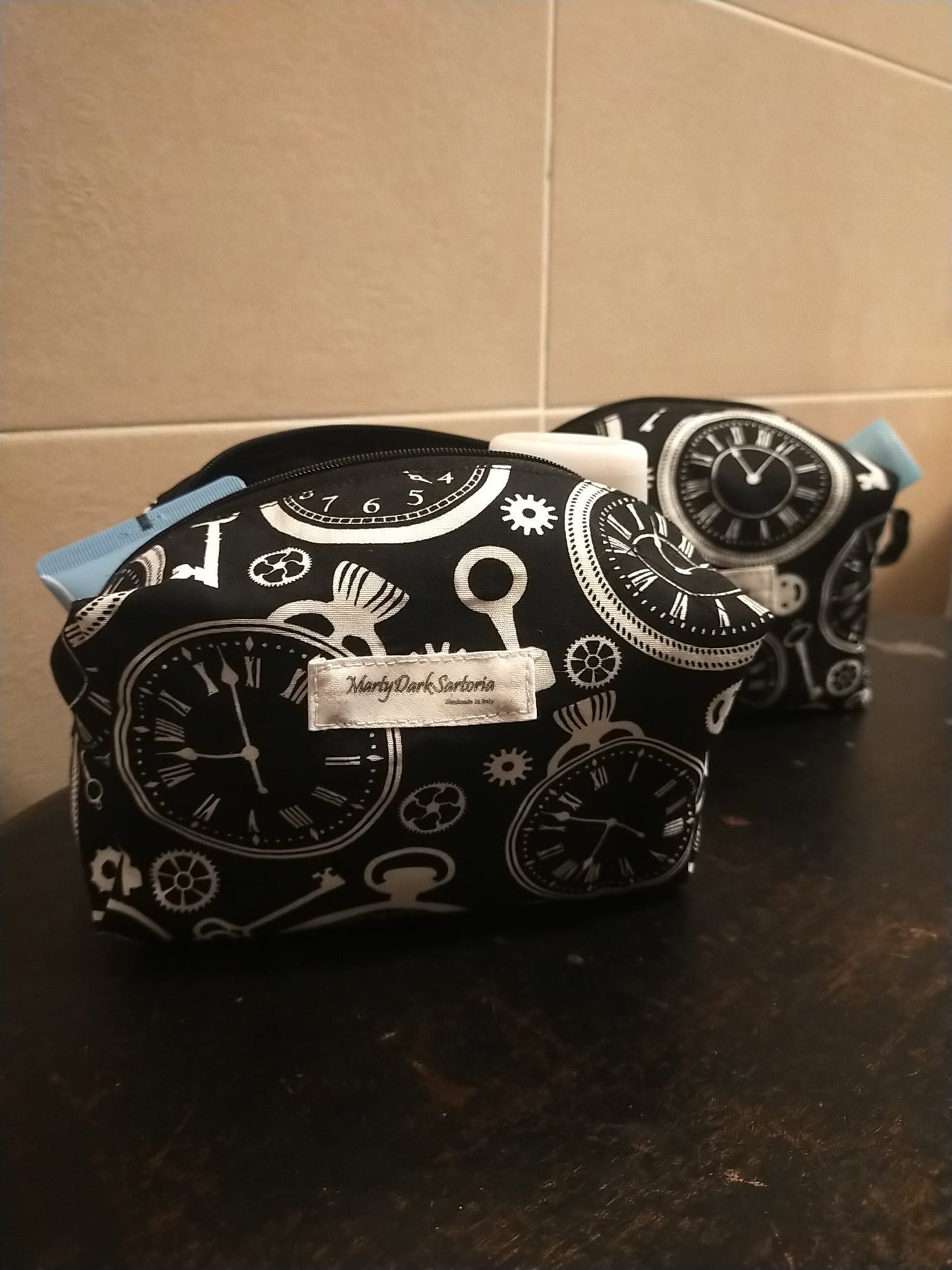 Pochette fantasia orologi - MartyDarkSartoria