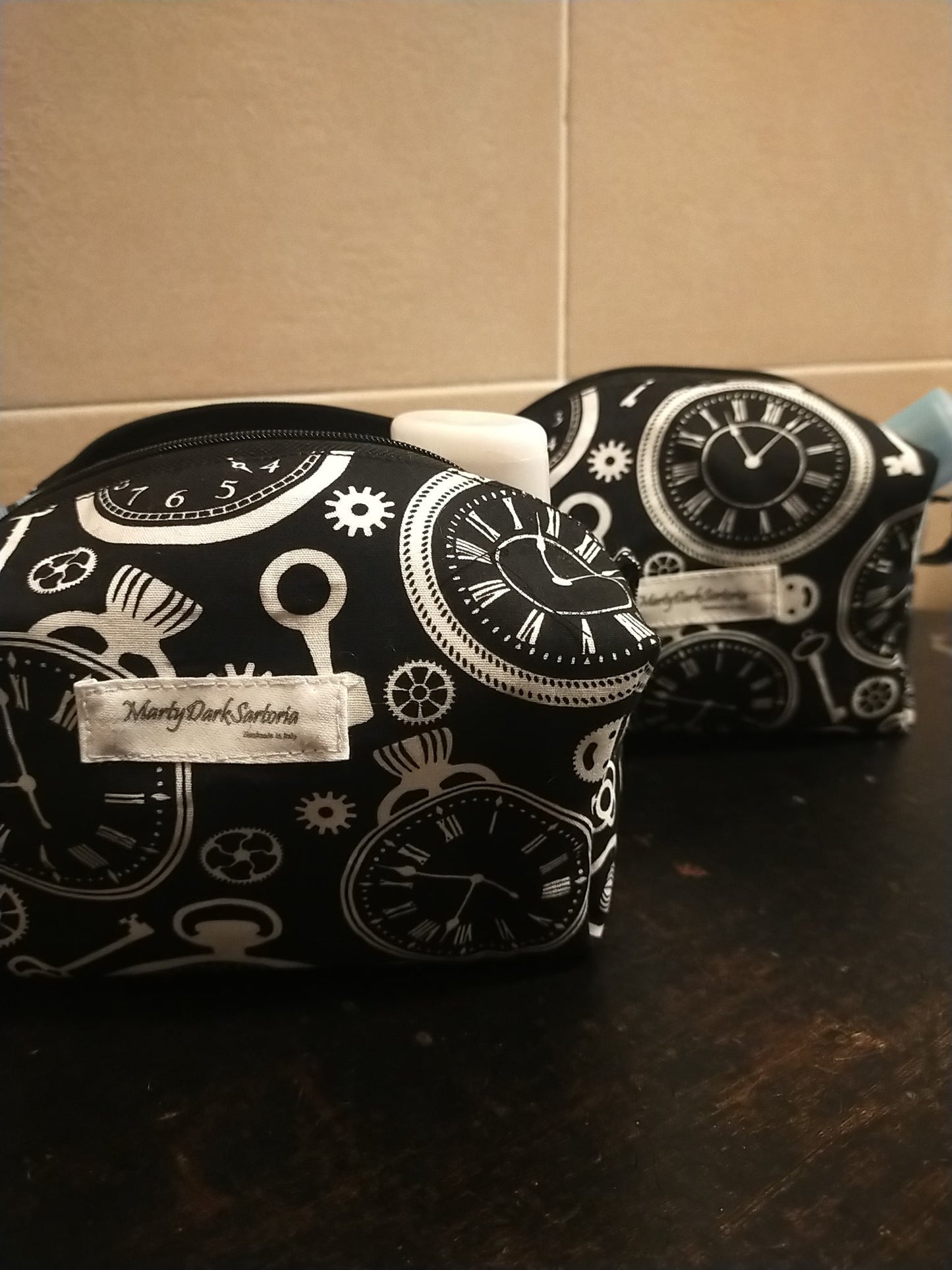 Pochette fantasia orologi - MartyDarkSartoria