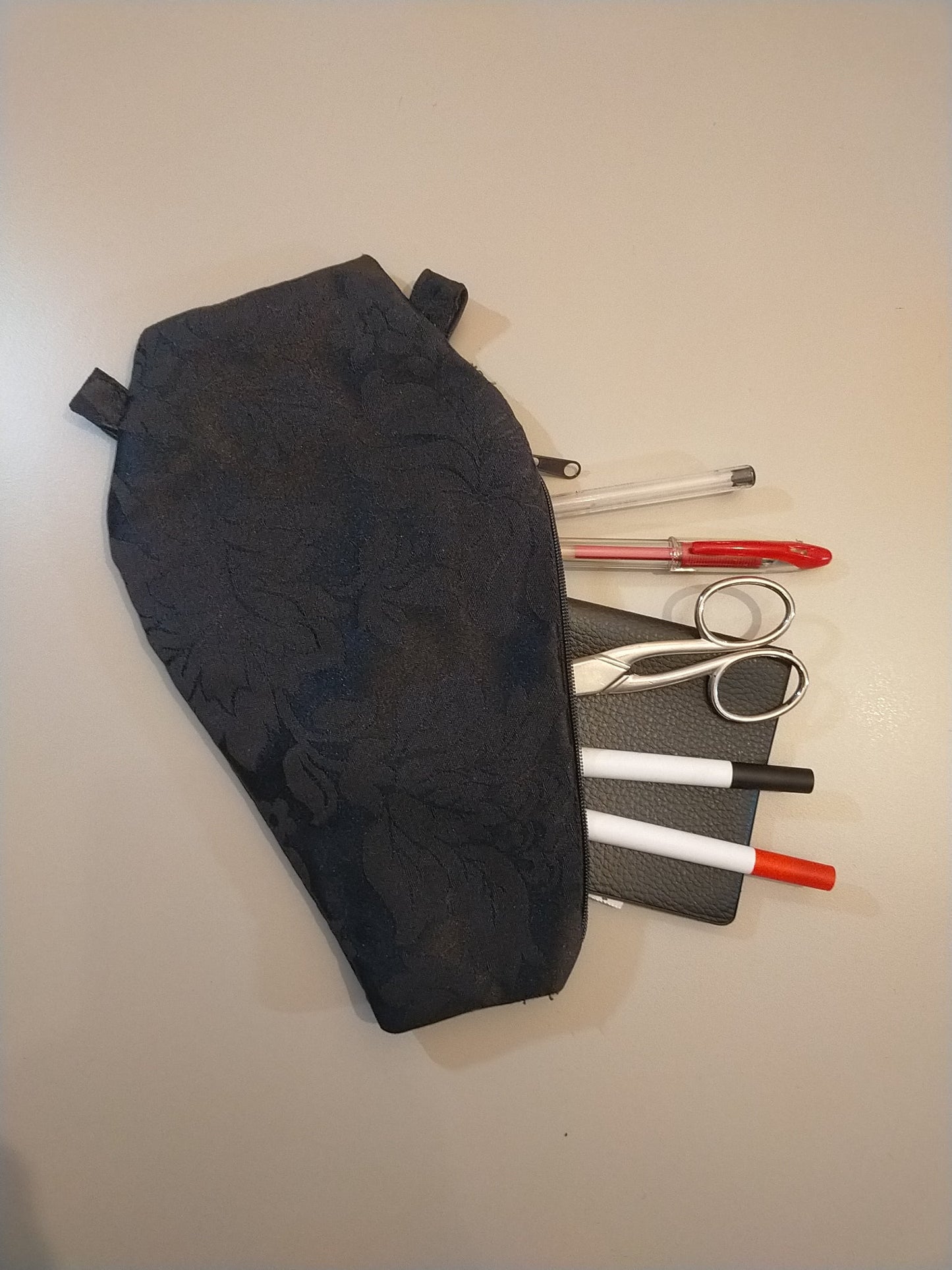 Pochette bara damascata - MartyDarkSartoria