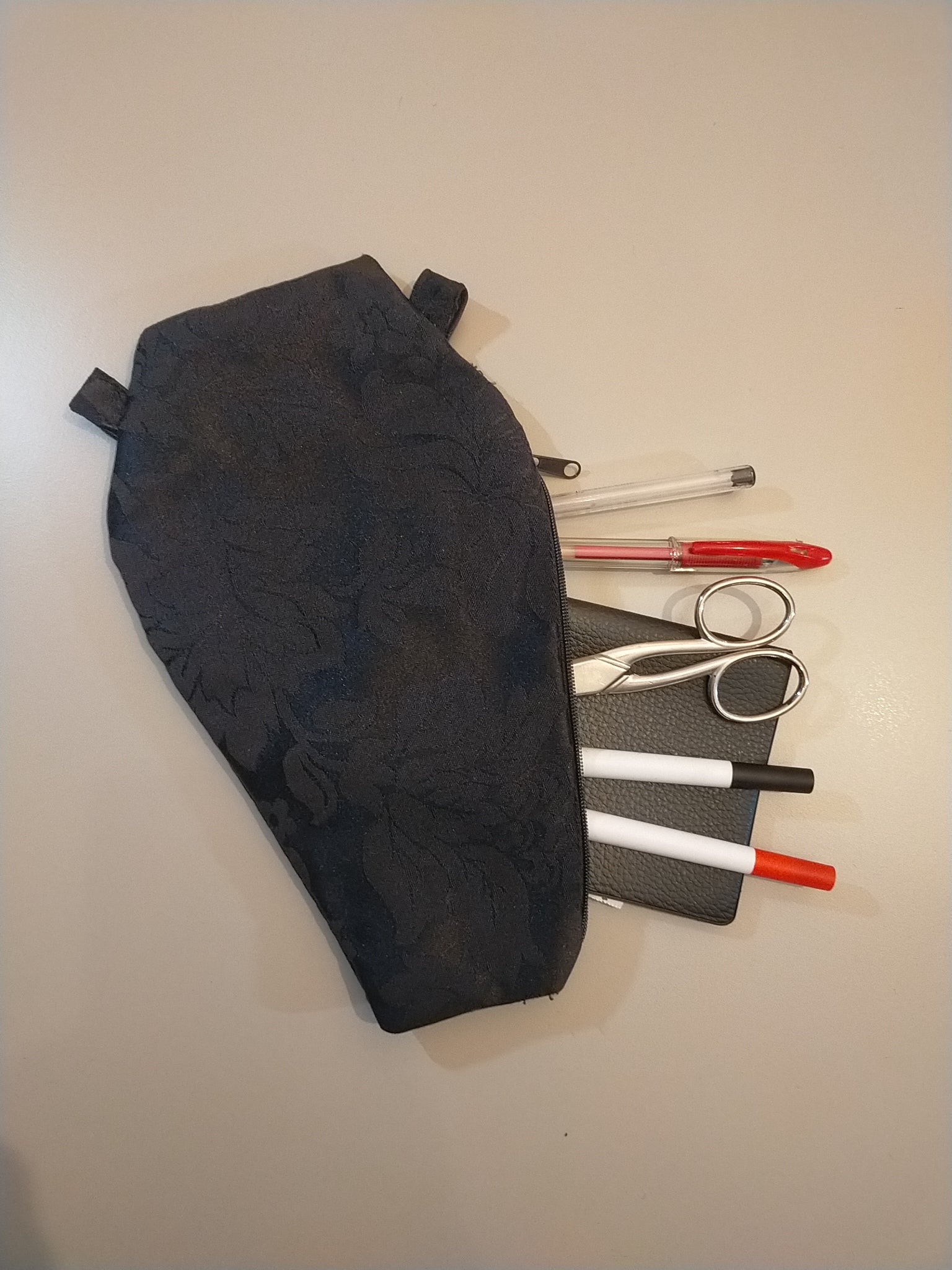 Pochette bara damascata - MartyDarkSartoria