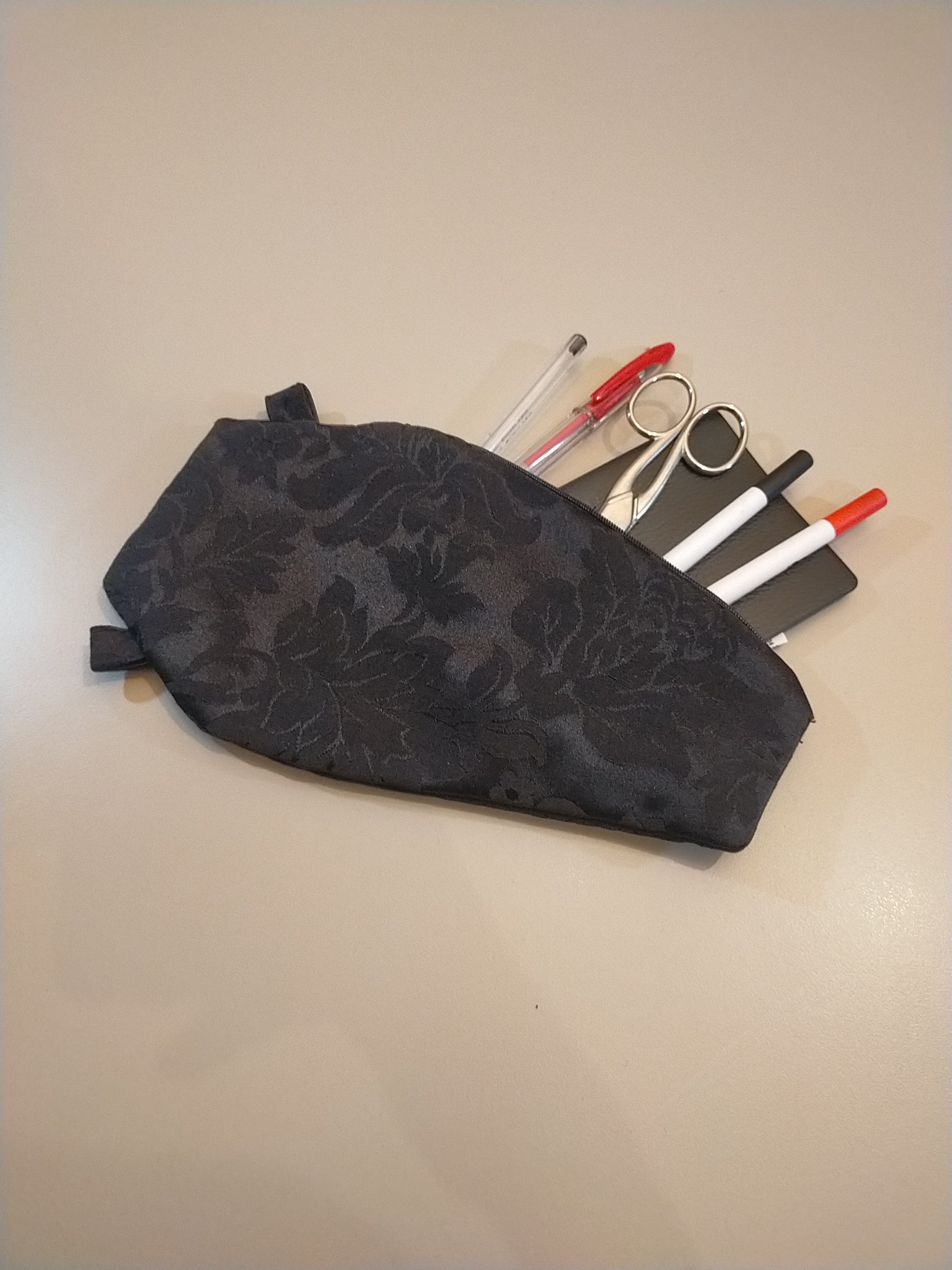 Pochette bara damascata - MartyDarkSartoria