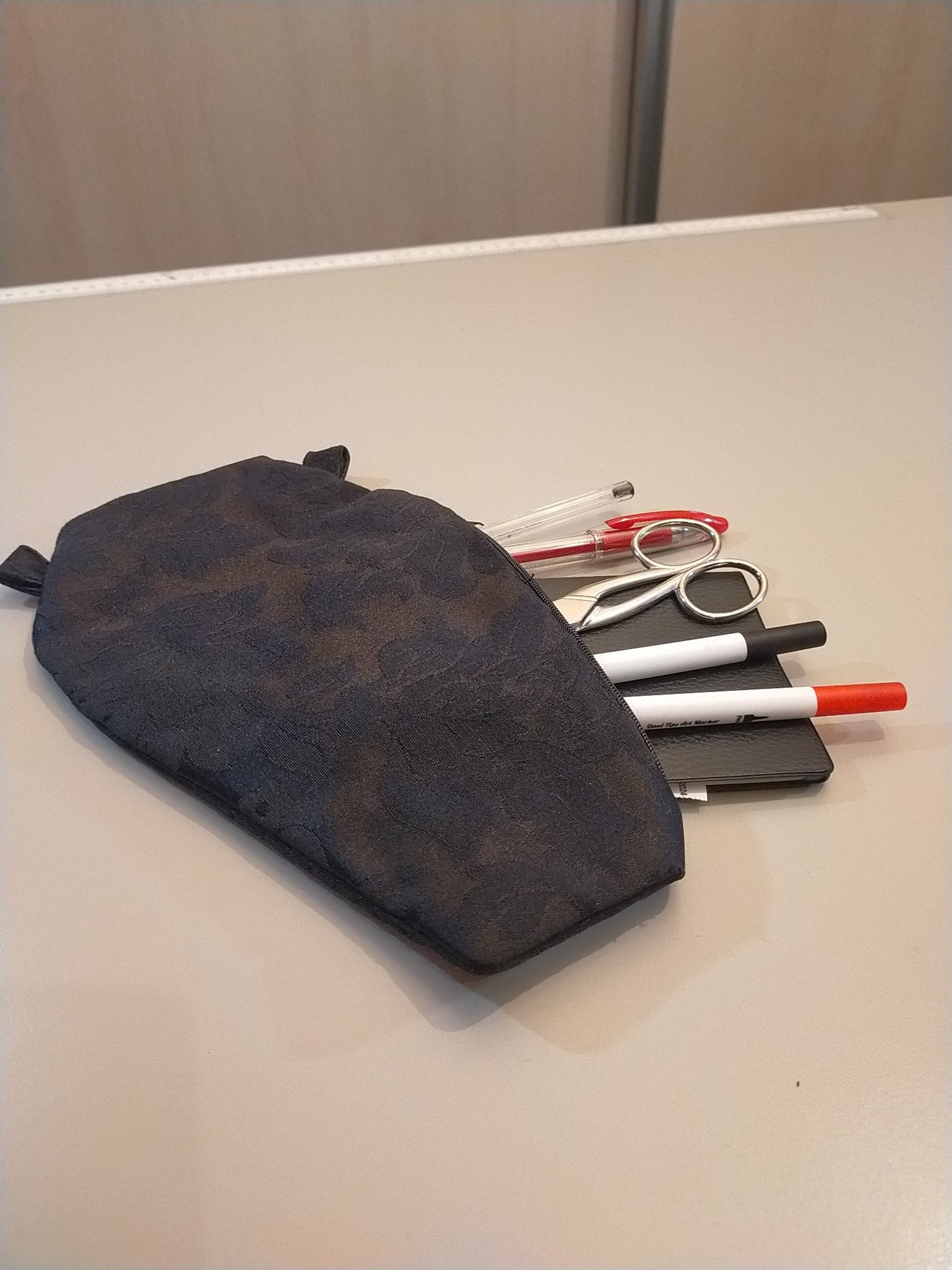 Pochette bara damascata - MartyDarkSartoria