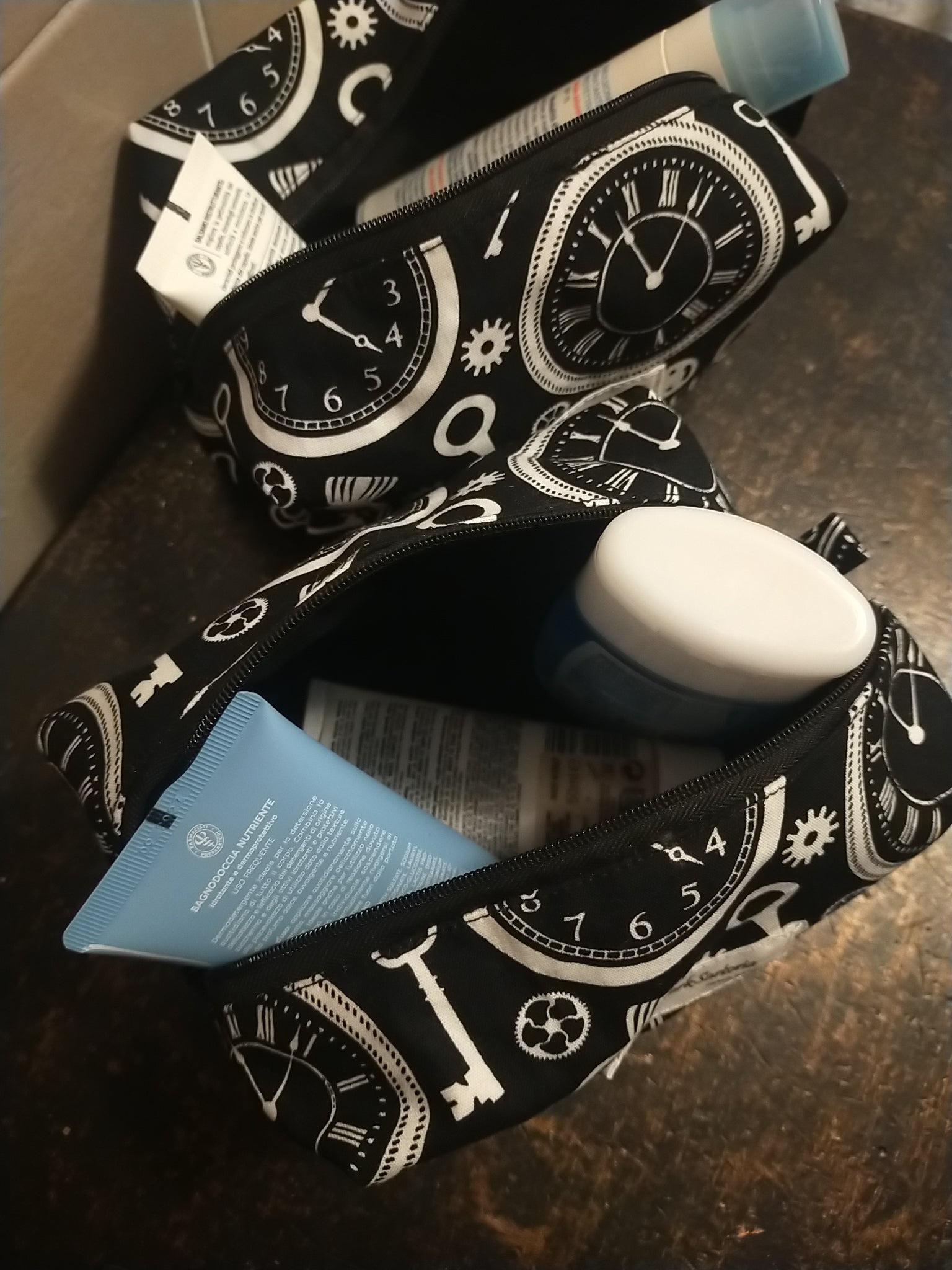 Pochette fantasia orologi - MartyDarkSartoria