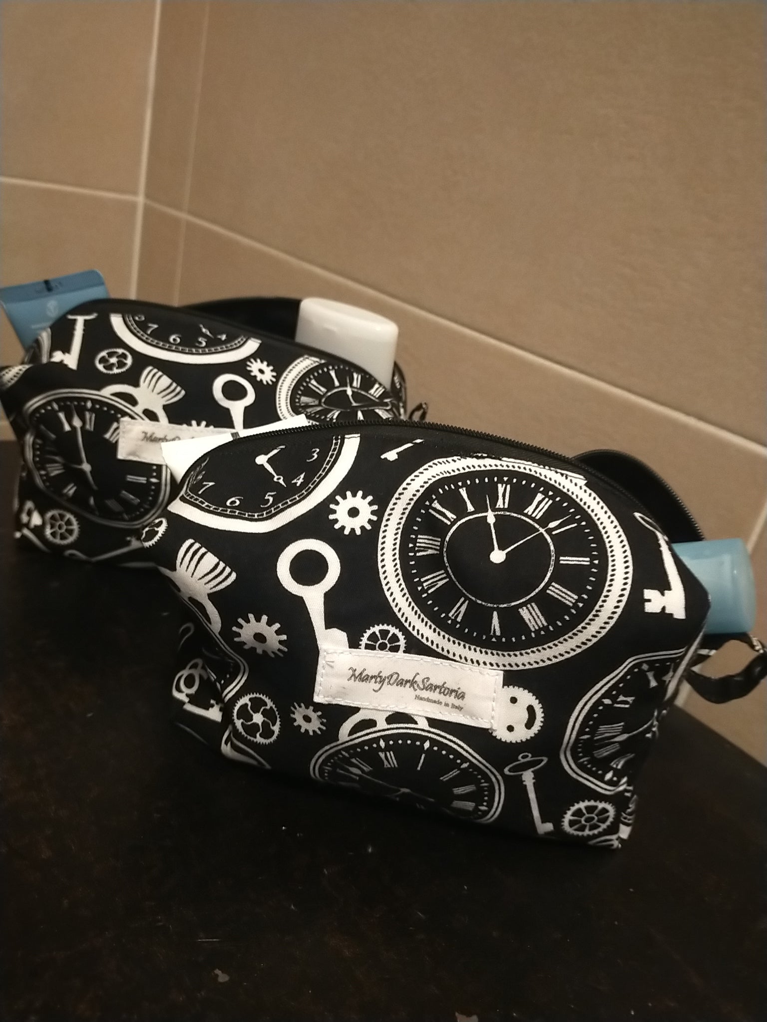 Pochette fantasia orologi - MartyDarkSartoria
