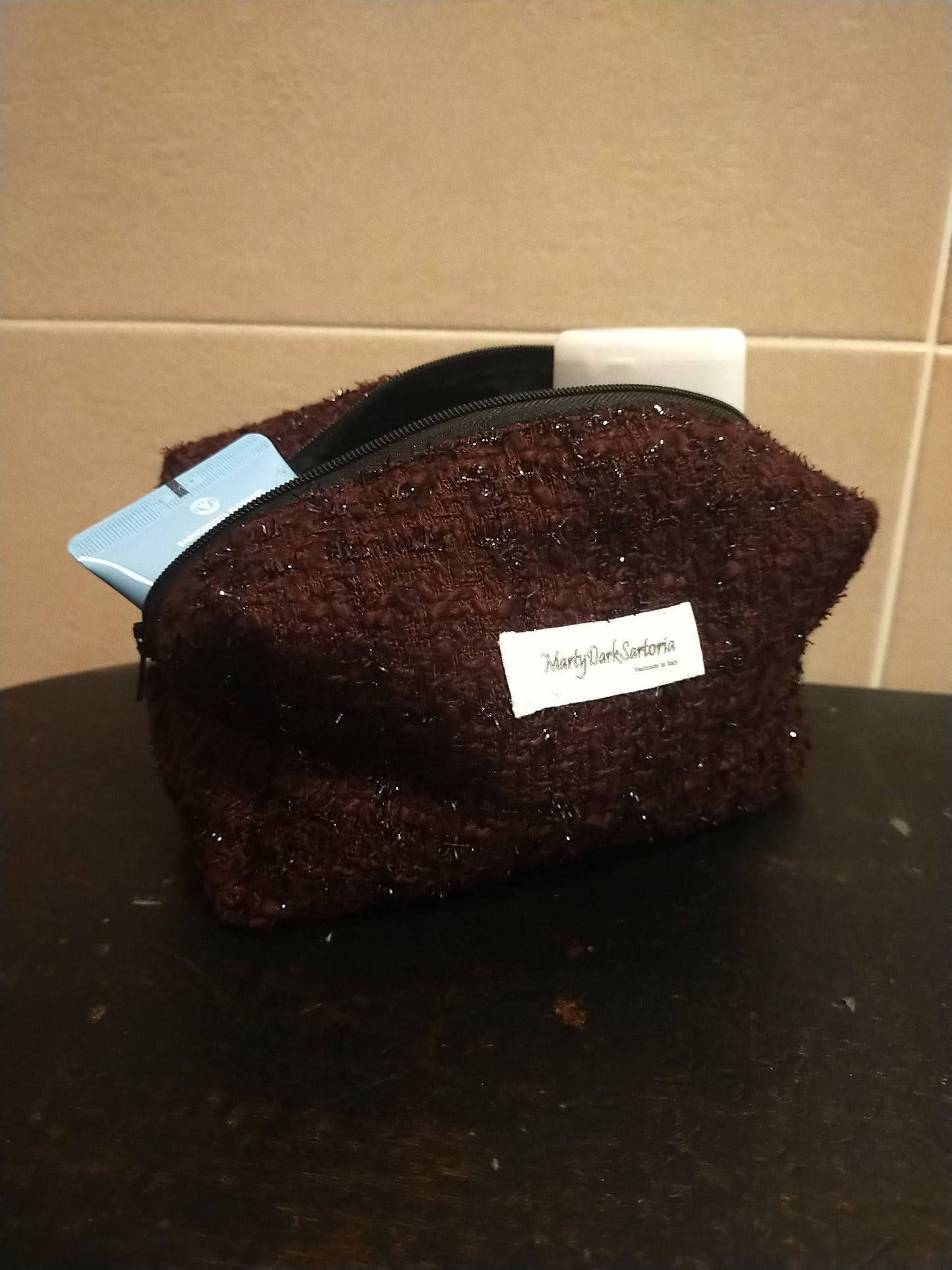 Pochette in tweed - MartyDarkSartoria