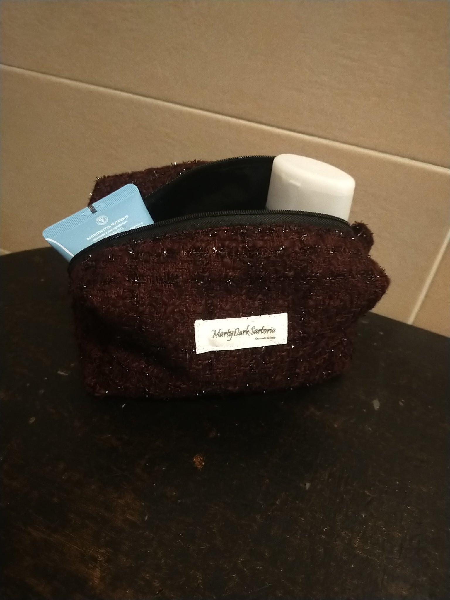 Pochette in tweed - MartyDarkSartoria