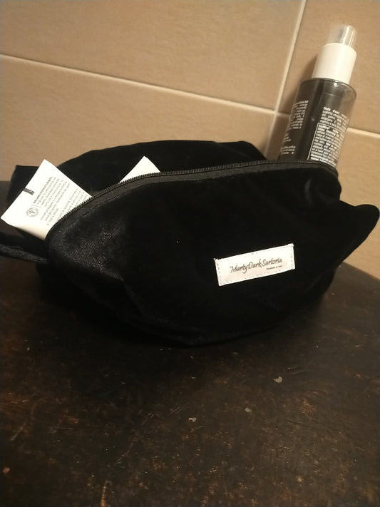 Pochette in velluto (taglia media) - MartyDarkSartoria