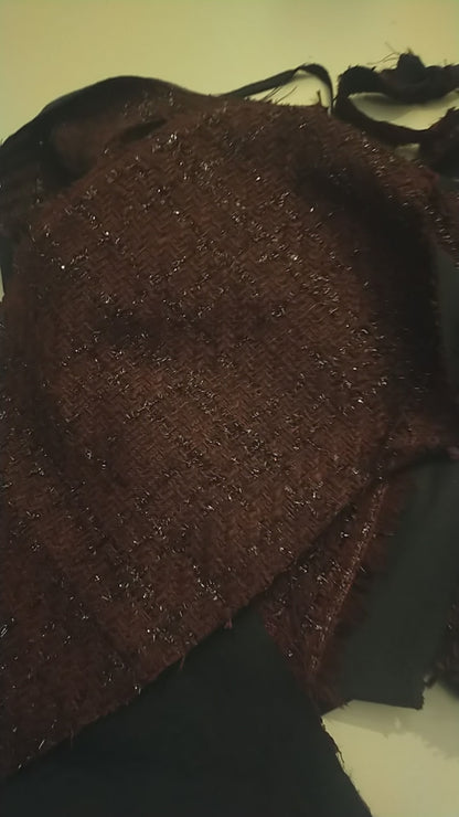 Pochette in tweed